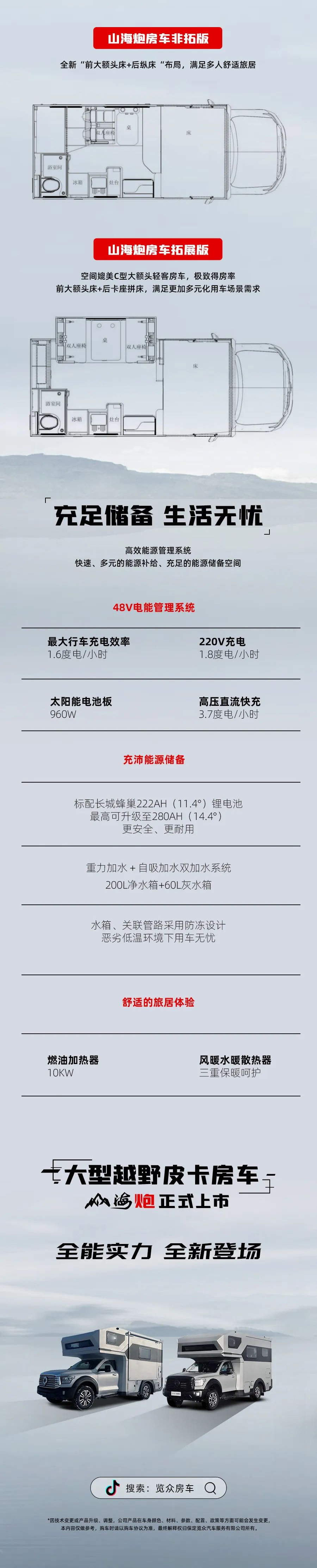 55.8 萬起，山海炮房車正式上市！